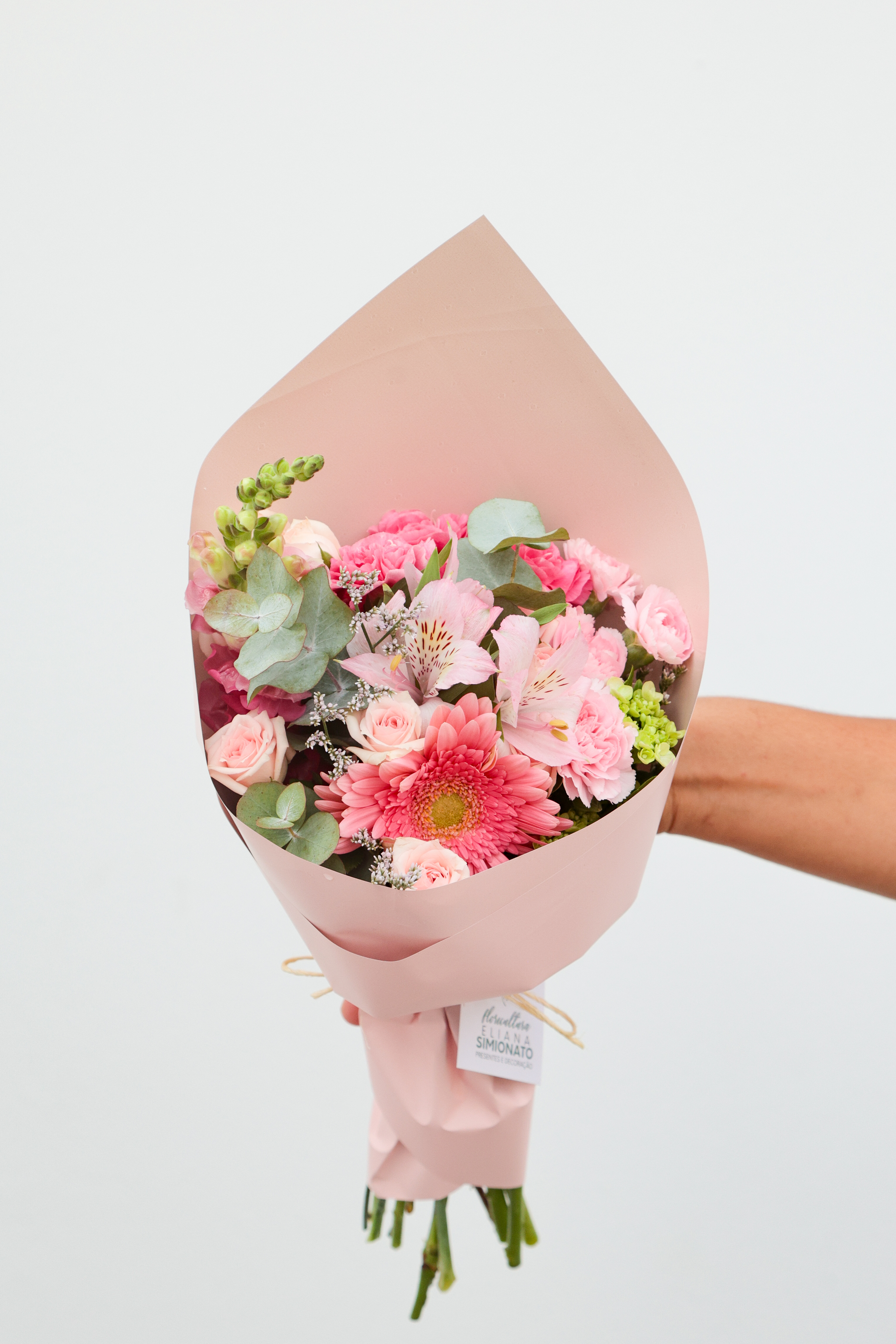 Buqu� Bailarina Rosa Claro