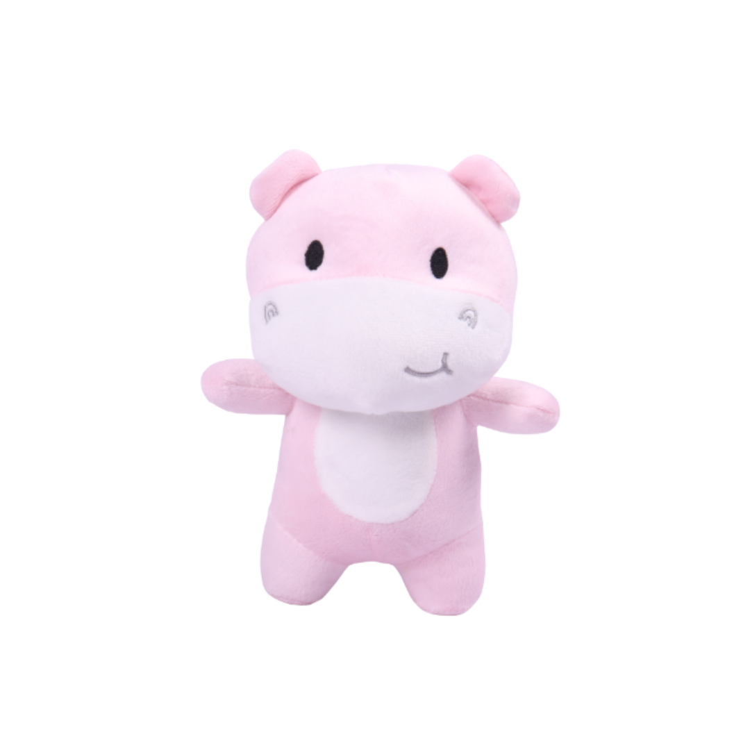 Pel�cia de Hipop�tamo Rosa