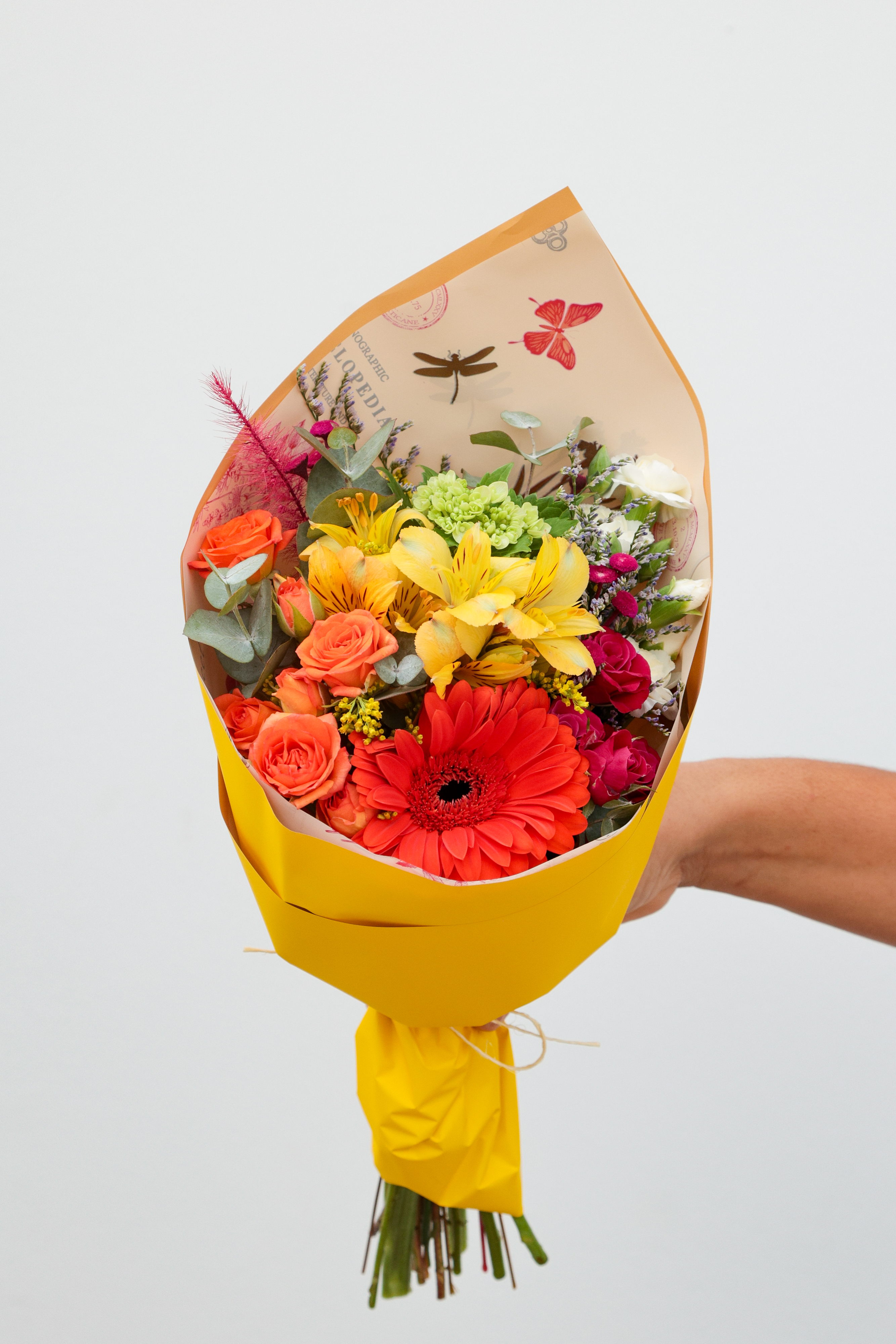 Buqu� Bailarina Amarelo